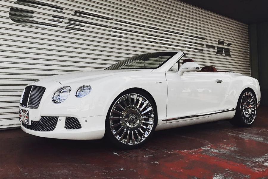 Bentley Continental GTC by Office-K on Forgiato Wheels (Calibro-ECL) '2017